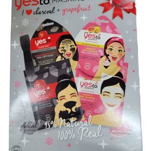 Yes to Masking Kit Charcoal and Grapefruit